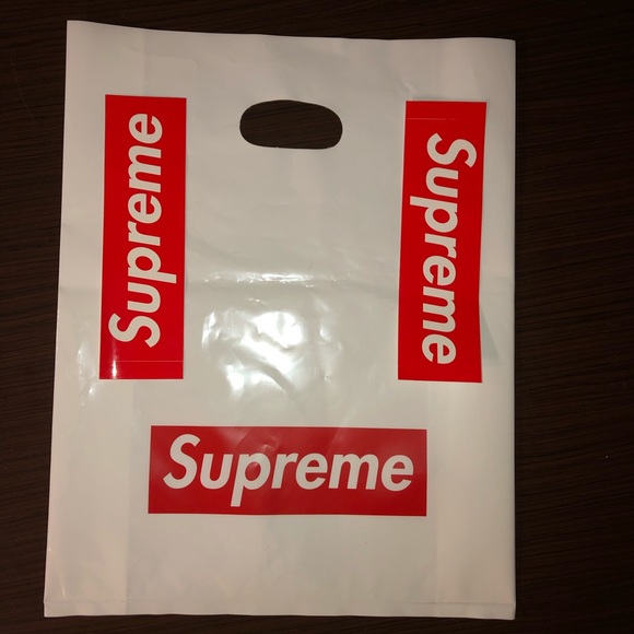 Supreme Bag + 2 Red Box Logo Stickers - Picture 1 of 1